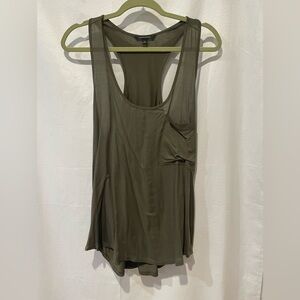 Banana Republic Khaki Green Tank Top